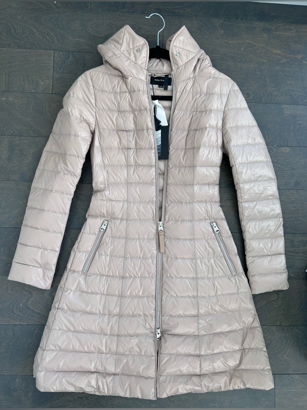 Mackage Light Beige Quilted Packable Puffer Jacket XXS